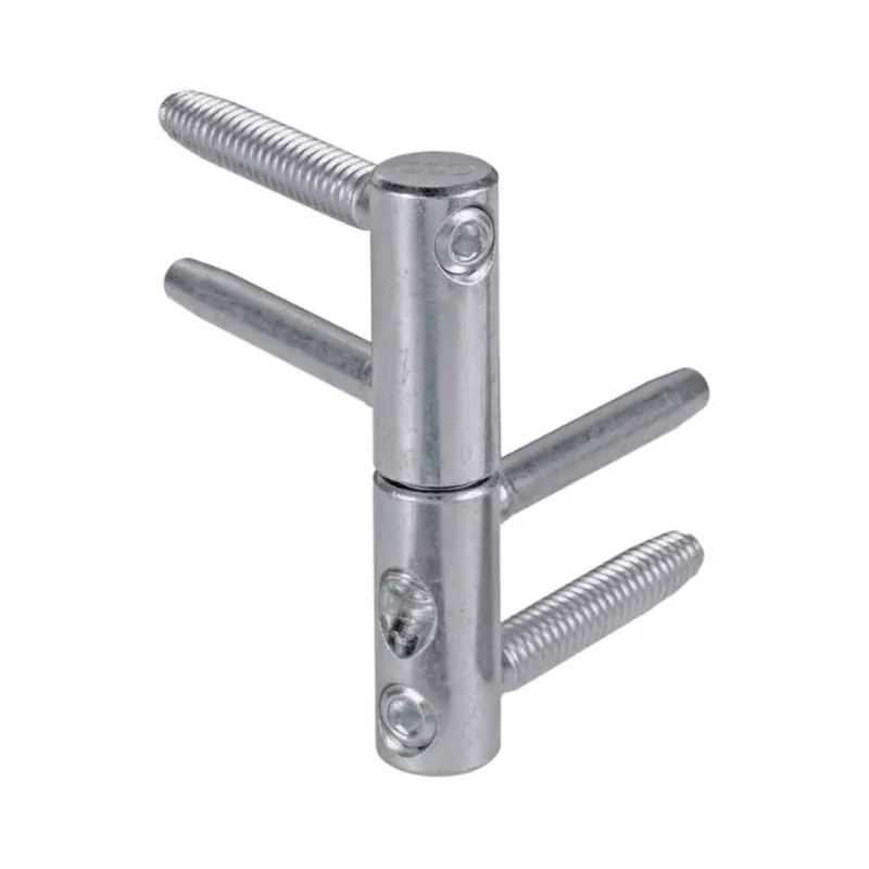 Cerniera registrabile 3D E01165 AGB per porta in legno, diametro 14 mm, altezza 82 mm, Acciaio Inox finitura Naturale Flitsaanbieding