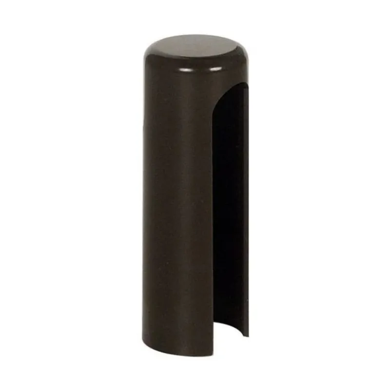 Copertura piana E01151 AGB per cerniera registrabile 3D, diametro 16 mm, altezza 47,5 mm, Abs finitura Marrone Lage Kosten