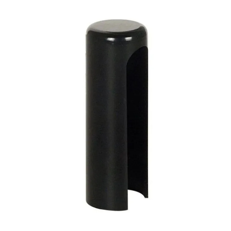 Copertura piana E01151 AGB per cerniera registrabile 3D, diametro 16 mm, altezza 47,5 mm, Abs finitura Nero Opaco Koop Vandaag