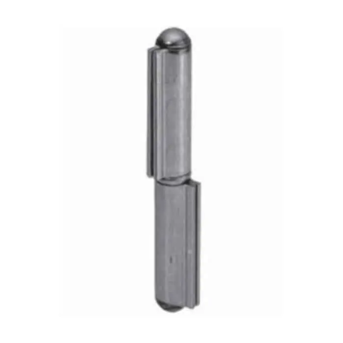 Hete Deal Cerniera pesante con ala AGB H00202.20 tappo saldato, lunghezza 198,5 mm, finitura Acciaio Naturale