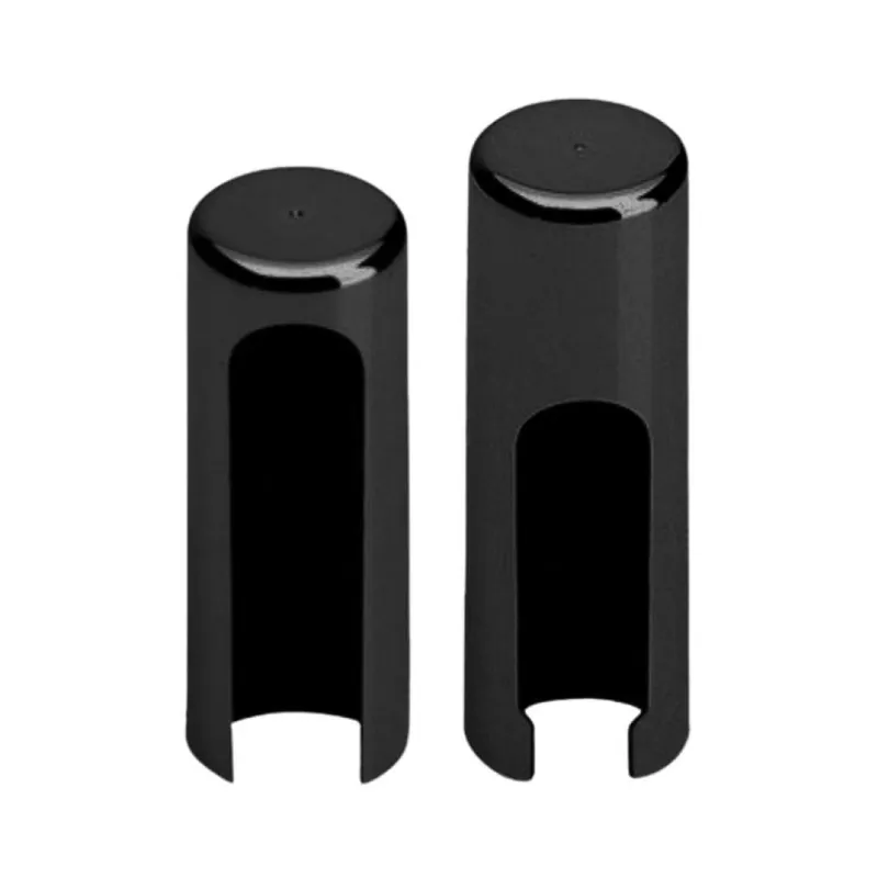 Laatste Kans Kit copertura E00151 AGB per cerniera registrabile Top, diametro 16 mm, altezza 51-57 mm, Abs finitura Nero Opaco