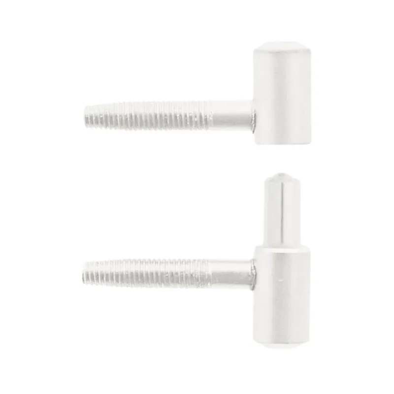Beperkt Aanbod Cerniera anuba E00120 AGB per legno, diametro 16 mm, altezza 53,5 mm, Acciaio finitura Bianco Verniciato