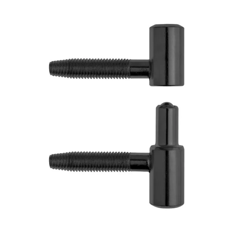 Nieuw Cerniera anuba E00120 AGB per legno, diametro 16 mm, altezza 53,5 mm, Acciaio finitura Nero Verniciato