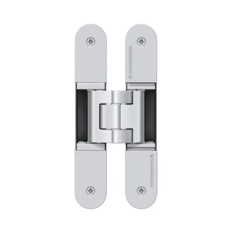 Koop Vandaag Cerniera invisibile Tectus TE 340 3D Simonswork per porte a filo, portata 80 Kg, Acciaio e Alluminio finitura Cromo Opaco F1 SW124