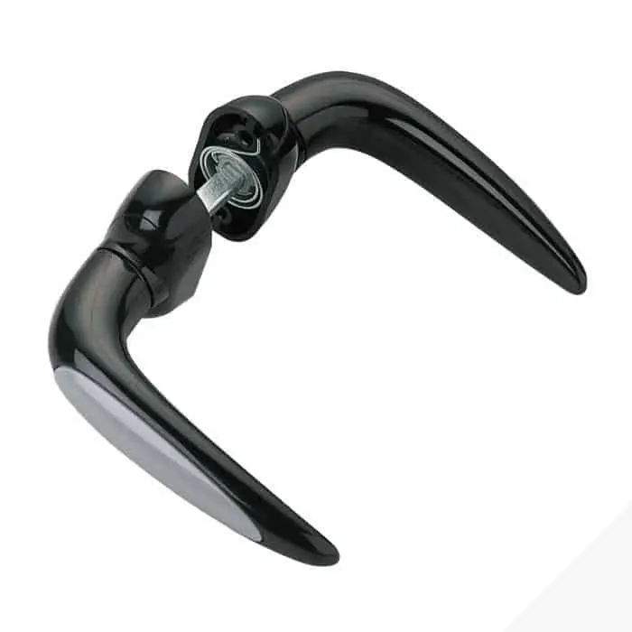 Voordeelprijs Maniglia doppia Gioconda Savio 884, per porta spessore 39-55 mm, quadro 8 mm, finitura Bianco