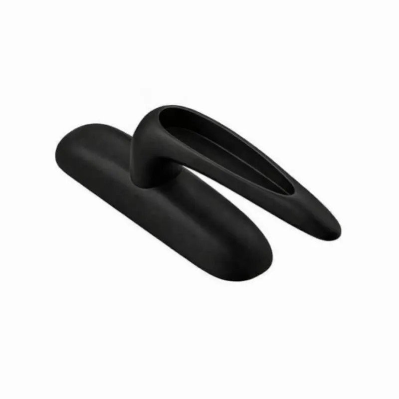 Cremonese Gioconda Savio 880.2, per anta battente, dimensioni 37x143 mm, finitura Nero Finale Uitverkoop