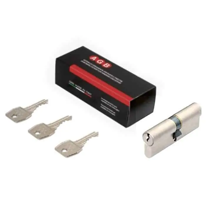 Nieuw Cilindro 600 Agb profilo Standard C60306.25.35, lunghezza 70 mm (30/40), finitura Nichelato Lucido