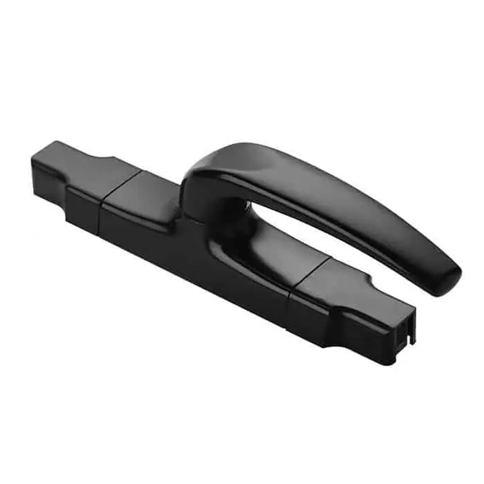 Gratis Retour Cremonese Applicadue Savio 878 per finestra, apertura esterna, corsa 14 mm, finitura Nero