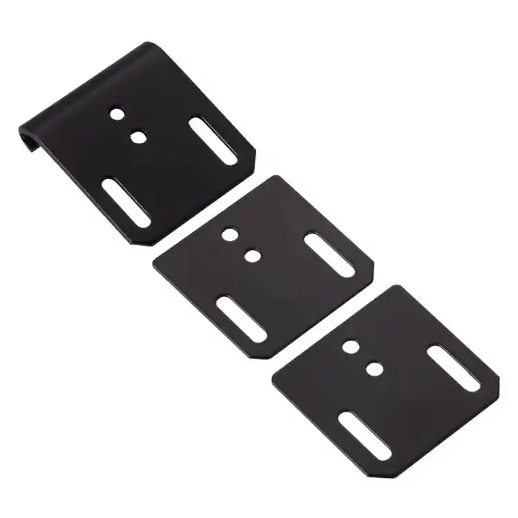 Premium Kit Incontri Savio 6000.803 per serramenti in PVC, chiusura laterale, con ferrogliera e 2 incontri, finitura Nero