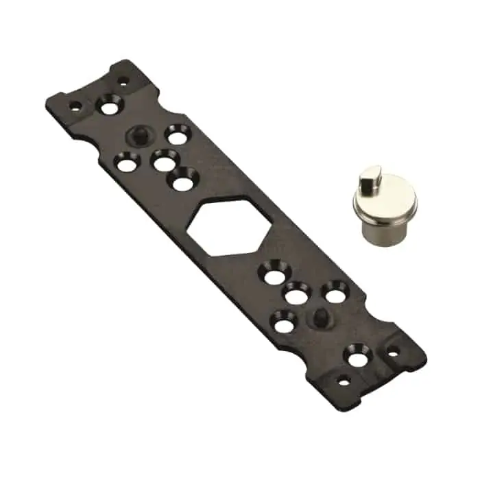 Dagaanbieding Kit Contropiastra e camma Savio 6010.815 per antipanico, lunghezza 154 mm, finitura Zincata Nera