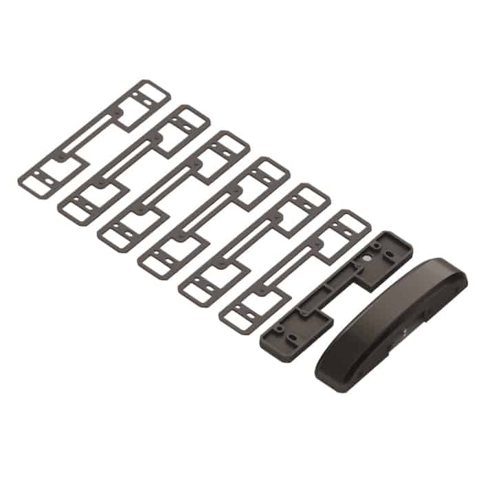 Incontro elettrico con scocca Savio 6010.820 per antipanico Brunelleschi e Juvarra, alimentazione 12 V DC, finitura Nero Antibatterico Koop Online