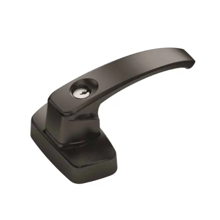 Comando esterno maniglia Savio 6010.873 per maniglione antipanico, con cilindro europeo, finitura Nero Antibatterico Hoge Kwaliteit