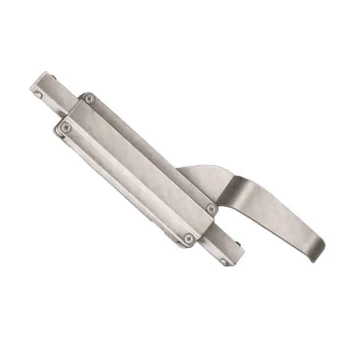 Chiusura Sinistra da saldare o avvitare Susa Savio 602.1 per portone, corsa 28 mm, finitura Zincata Lage Kosten