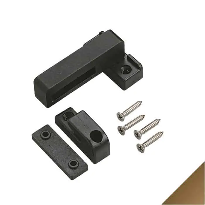 Tavellino Tragetta Savio 808 da applicare per serramento, interasse 30 mm, finitura Bronzo Anodizzato Seizoensaanbieding