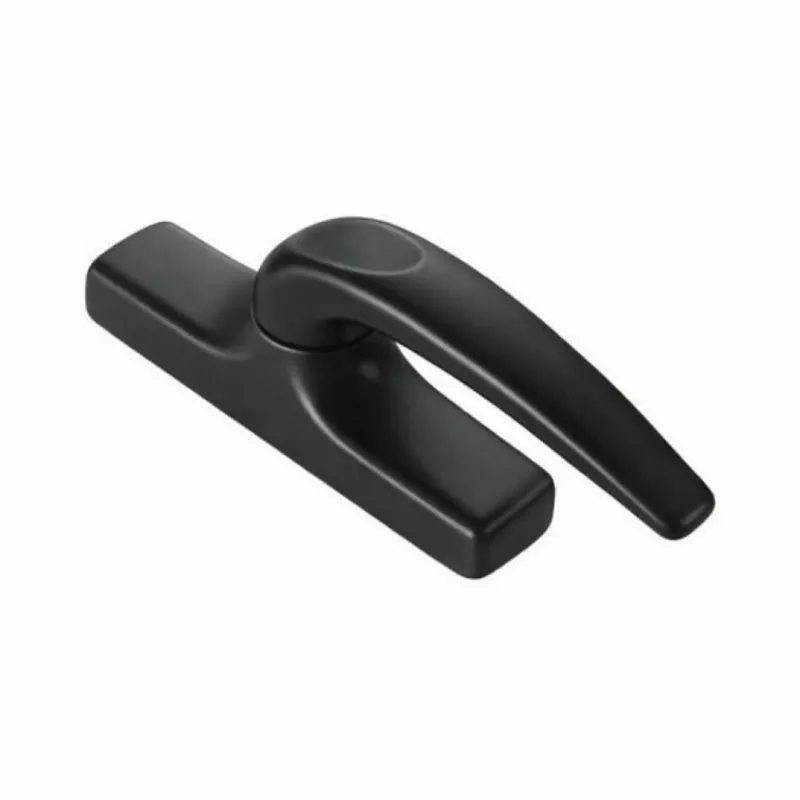 Shop Nu Cremonese Manon Savio 870.2 per anta battente, dimensioni 32x129 mm, finitura Nero