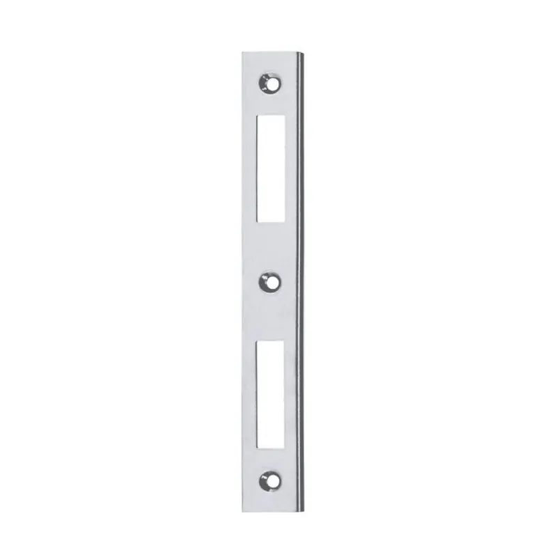 Incontro B00570.03 Agb per serratura Patent piccola, dimensione 138x20x7 mm, bordo quadro ad angolo, Acciaio finitura Nichelato Express Levering