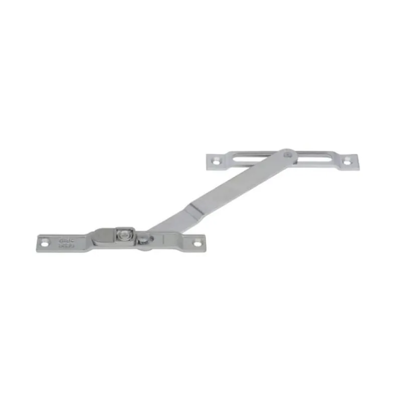 Nu Kopen Forbice per vasistas A40158.00.01 Agb per serramento in Alluminio e Legno, lunghezza 296 mm, apertura 160 mm, Acciaio finitura Argento