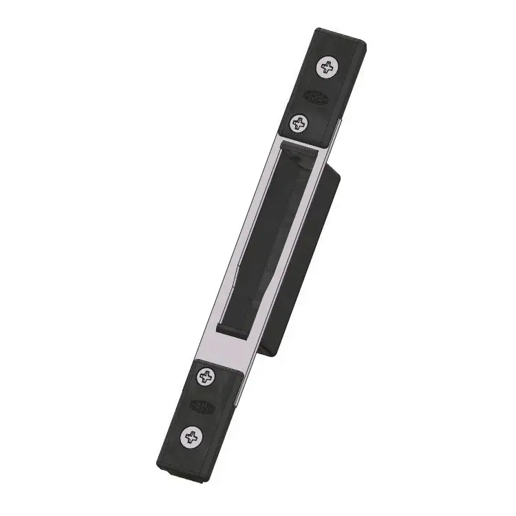 Contropiastra regolabile 02394X Omec per profilo Domal stopper, dimensioni 22x180 mm, materiale Inox Populair