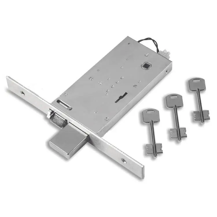 Elettroserratura 6901/SA Assa Abloy per fascia, a doppia mappa, con scrocco e catenaccio, entrata 70 mm, frontale 28 mm Beste Prijs