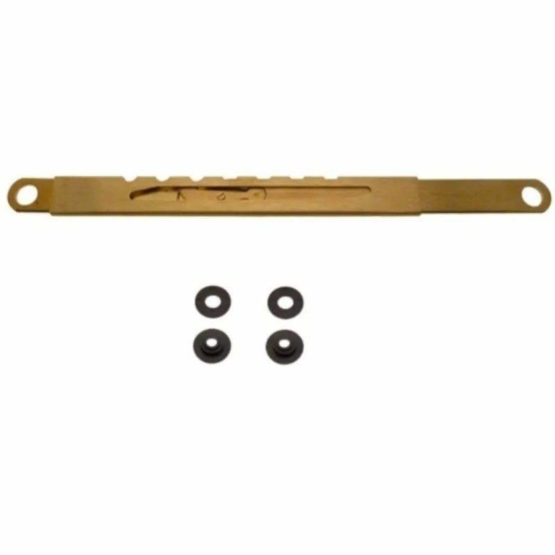 Compasso Crot S4 N6N Vinardi per sporgere, 4 scatti, con rondelle per legno o ferro, finitura Oro Satinato Aanbieding