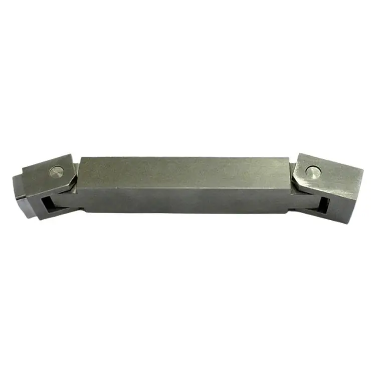 Merkproduct Cerniera di sicurezza GL 4030 Plebani per cancello, 2 estremi con rotazione 90 gradi, sezione 40x30 mm, finitura Ferro Brunito