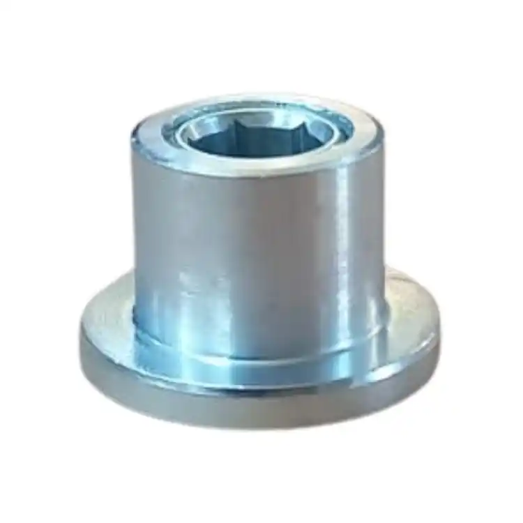 Koop Online Distanziatore R04L10 Regoblock Plebani per tubolare in ferro 30-50 mm, esagono 10 mm, spessore flangia 3 mm, finitura Zincato