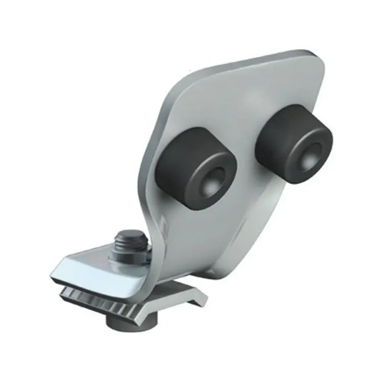 Op = Op Paracolpo 255 Omge per Binario superiore articolo 250, per scorrevole Roll Ge 250, con gommini