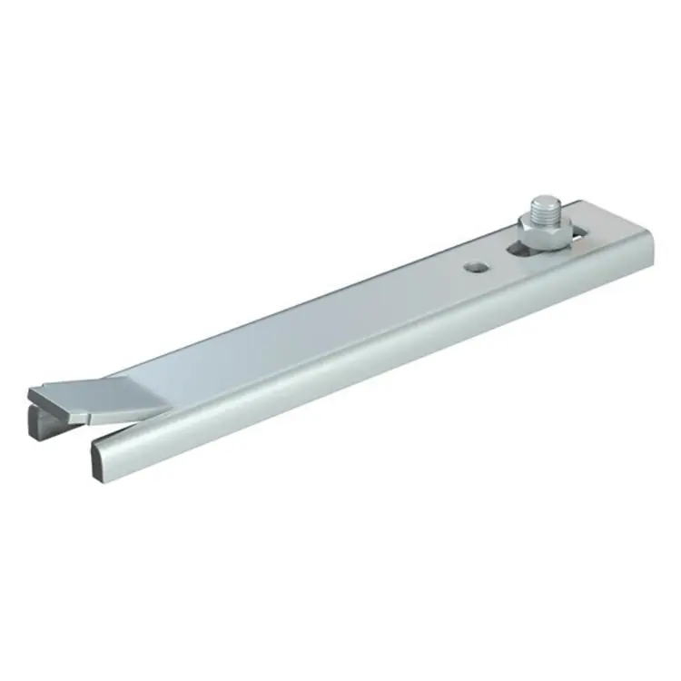 Populair Staffa a muro 56 Omge per Binario superiore, per scorrevole Roll Ge, dimensioni 30,5x180 mm