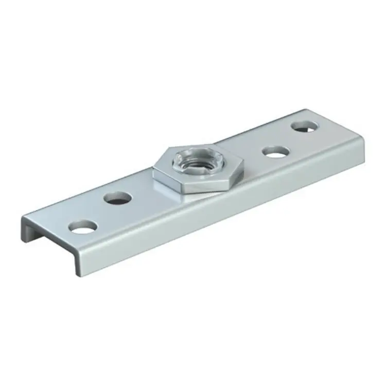 Laatste Versie Piastra di sospensione 57 Omge per perno M12, per scorrevole Roll Ge, dimensioni 31,5x120 mm