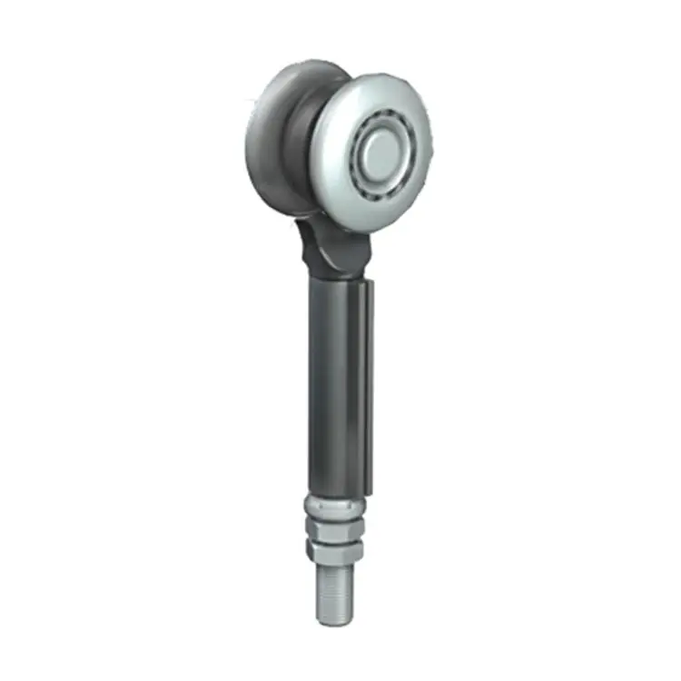 Lage Prijs Carrello a saldare con cerniere 265 Omge per scorrevole Roll Ge 50, portata 150 Kg, con perno M12, ruote in Acciaio diametro 38 mm