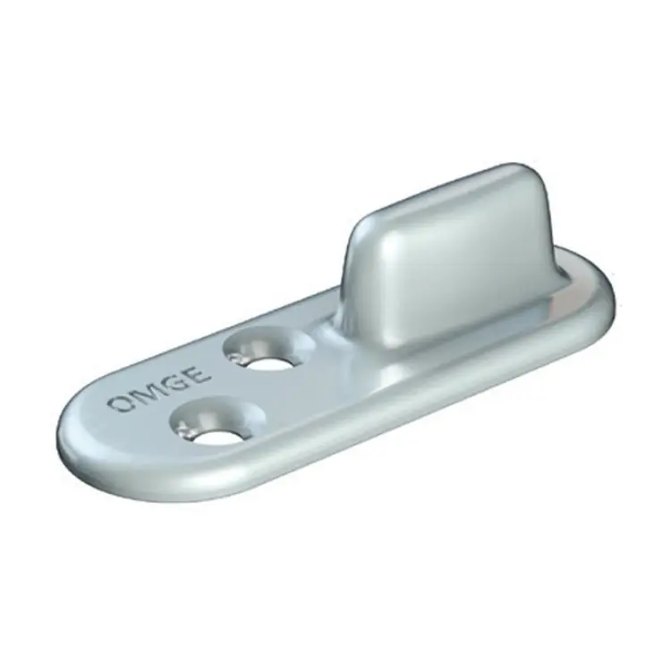 Populair Guida a pavimento 161 Omge per scorrevole Roll Ge, dimensioni 20x56 mm, in Acciaio