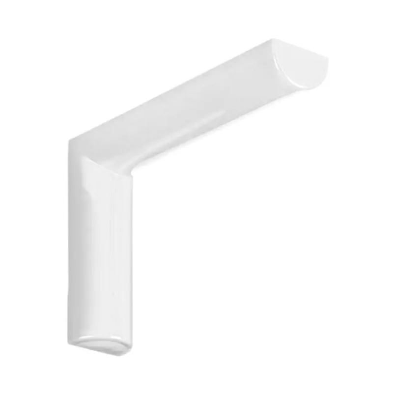 Shop Nu Reggimensola 2500 Aldeghi per piani in legno, dimensione 185x124x38 mm, Acciaio e Abs finitura Bianco