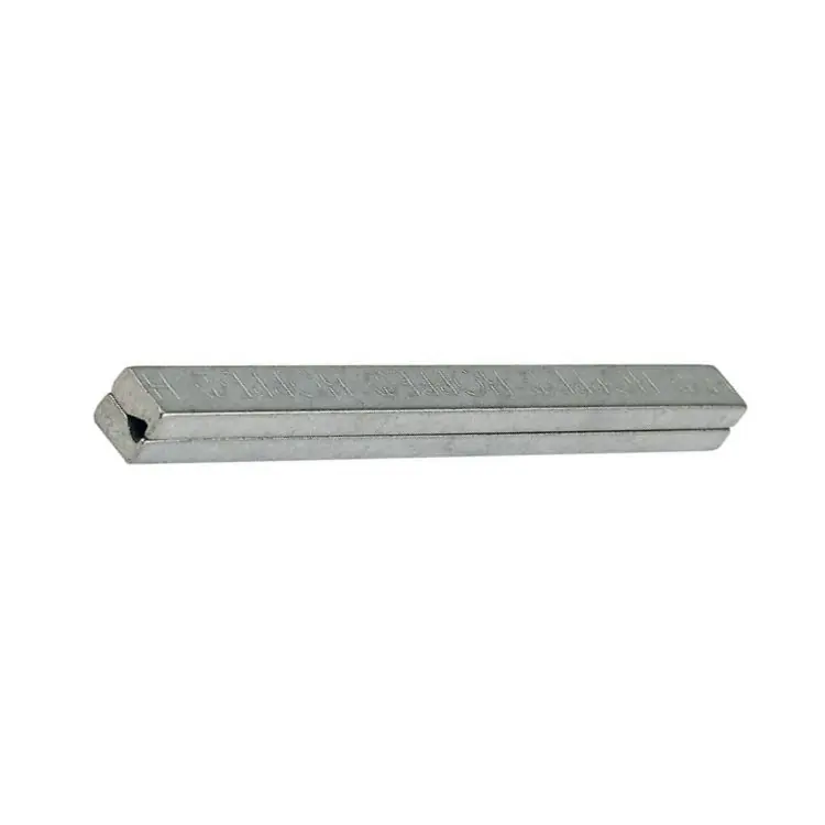 Quadro a profilo Hoppe per maniglia, sezione 8x8 mm, lunghezza 140 mm, finitura Zincato Beste Prijs
