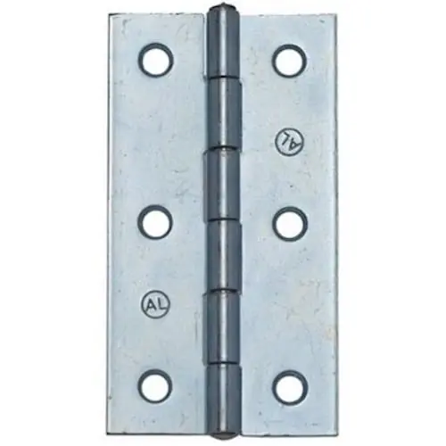 Gereduceerde Prijs Cerniera in acciaio stretta, Acciaio zincato, Lunghezza 31 mm Altezza 23 mm