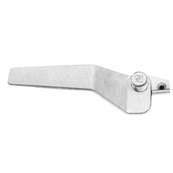Maniglia da blocco Maiorca Savio 558.22, per cancello, Sinistra, senza incontro, interasse 41 mm, finitura Zincata Superprijs