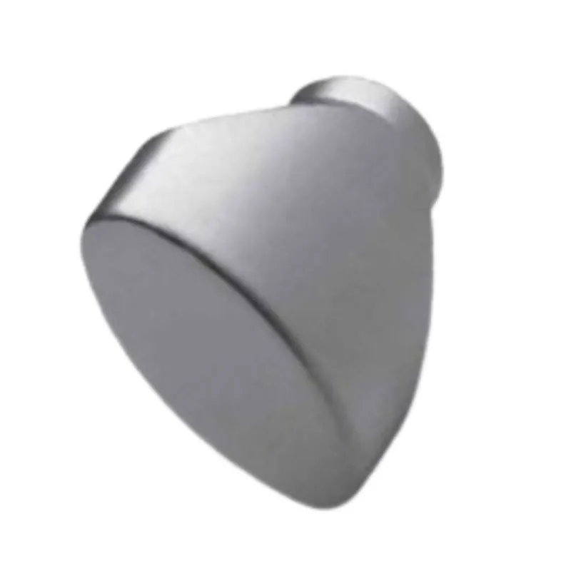 Pomolo Assa Abloy per cilindro profilato Keso e Yale, dimensioni 40x34 mm, finitura Cromo Satinato Premium