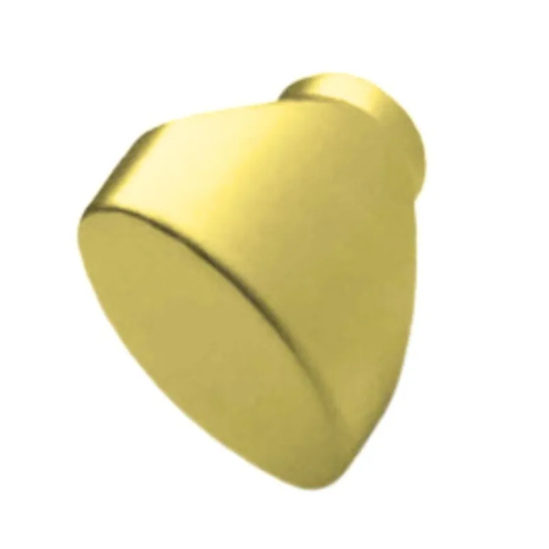 Veilige Betaling Pomolo Assa Abloy per cilindro profilato Keso e Yale, dimensioni 40x34 mm, finitura Ottone Lucido