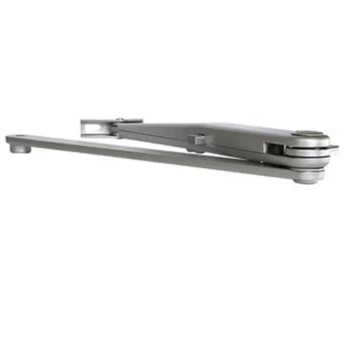 Nieuw Braccio a compasso DCL193 Assa Abloy, con fermo inseribile, per chiudiporta serie DC300, finitura Argento