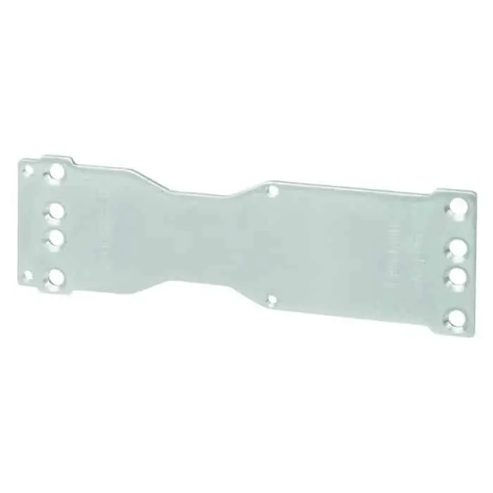 Piastra di montaggio A120 Assa Abloy, per chiudiporta serie DC300-DC500-DC700, finitura Zincato Speciale Aanbieding