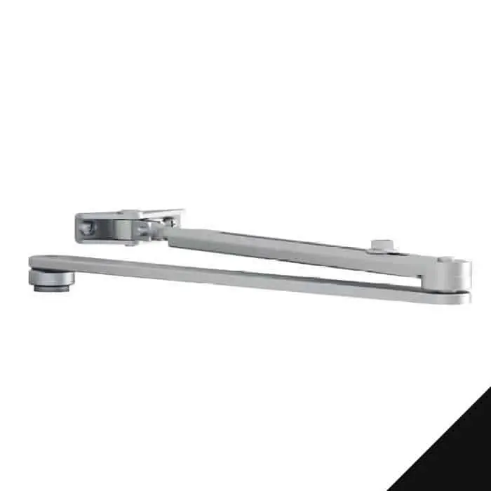 Bestseller Braccio a compasso DCL190 Assa Abloy, senza fermo per chiudiporta serie DC300, finitura Nero Ral 9005