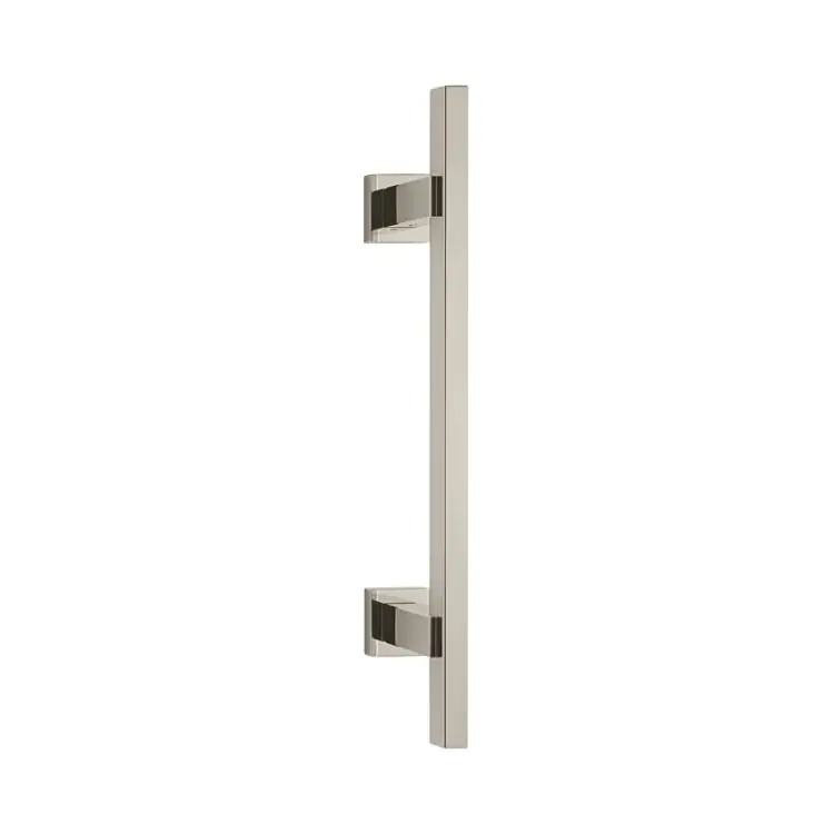 Maniglione Diritto Bios Olivari per porta, interasse 285 mm, lunghezza 431 mm, Ottone finitura SuperNichel Lucido Lage Kosten