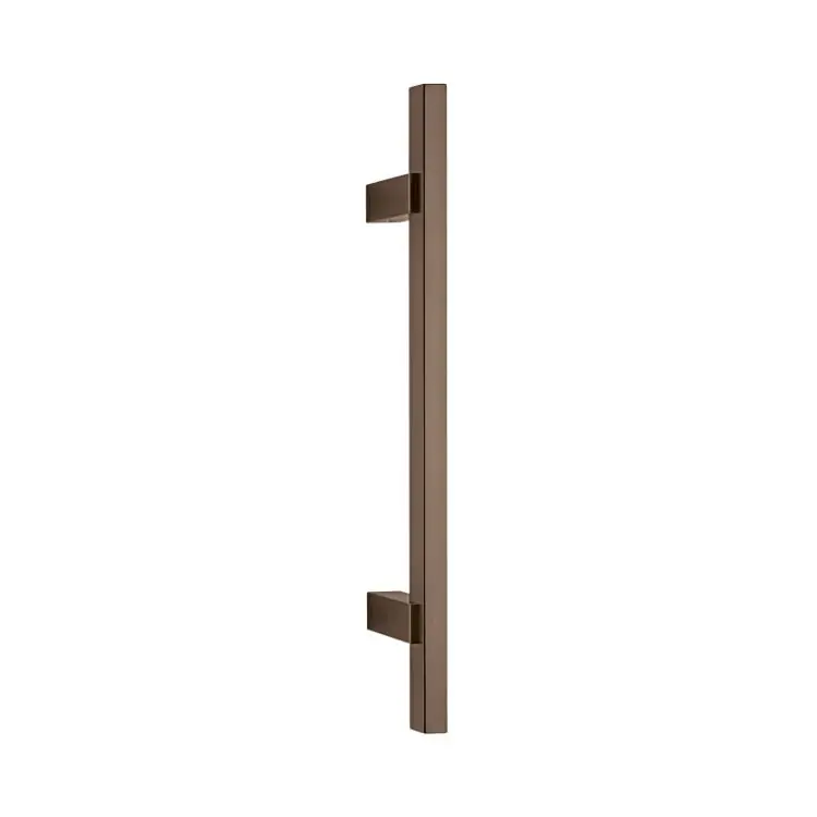 Maniglione Diritto Bios Olivari per porta, interasse 285 mm, lunghezza 431 mm, Ottone finitura SuperBronzo Satinato Rechtstreeks Van De Fabrikant