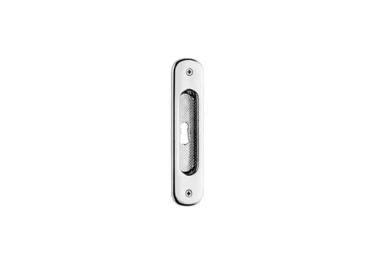 Laatste Versie Maniglia per porta scorrevole, ad incasso CD 211 Colombo Design, finitura Zirconium oro
