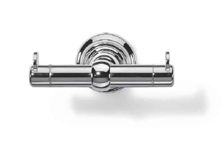 Gancio porta abito doppio Valli Arredobagno serie Vittoria F 6341 Oro Betrouwbaar