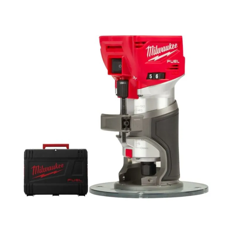 Fresatrice M18 FTR8-0X Fuel Milwaukee, voltaggio 18 V, pinza 6-8 mm, velocità 10.000-31.000 giri/min Voordeelprijs