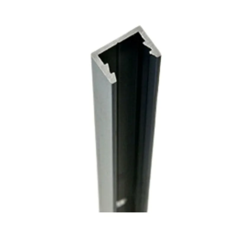 Exclusieve Aanbieding Profilo terminale CRZ Fitart per pannellatura pareti, lunghezza 3012 mm, Alluminio Finitura Grezzo