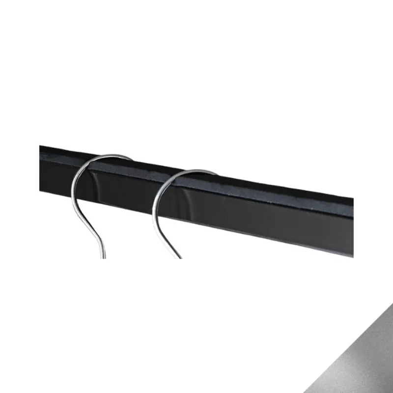 Tubo quadro Flow System Confalonieri per appenderia, dimensione 18x18 mm, lunghezza 3000 mm, Metallo finitura Argento Meest Verkocht