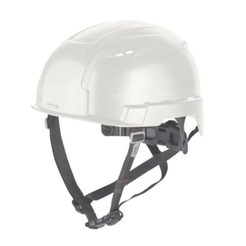 Shop Nu Elmetto ventilato Bolt 200 Milwaukee, per protezione testa e viso, calotta in Lexan, schiuma interna, sottogola, finitura Bianco