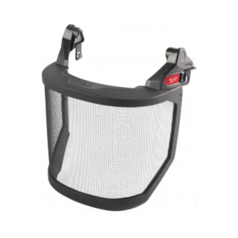 Uitverkoop Visiera totale Bolt Compact a rete Milwaukee, protezione per elmetto Bolt 200, materiale rete Acciaio