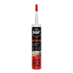 Premium Silicone Universale Acetico Plus Trasparente Impermeabile Antimuffa 280 ml